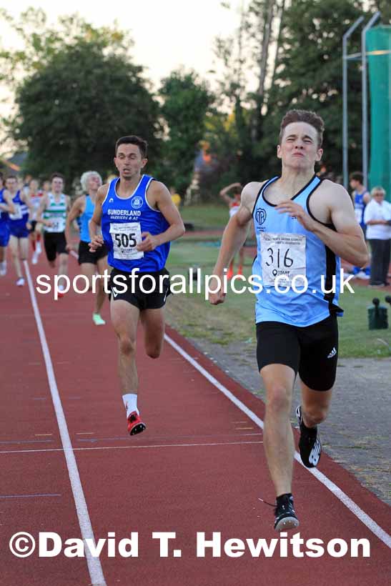 800 metres, 2022 NEGP Monkton No. 6, Wednesday, Aug. 10th. Photo: David T. Hewitson/Sports for All Pics